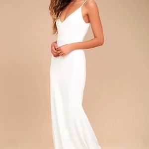 Lulus Infinite Glory White Dress